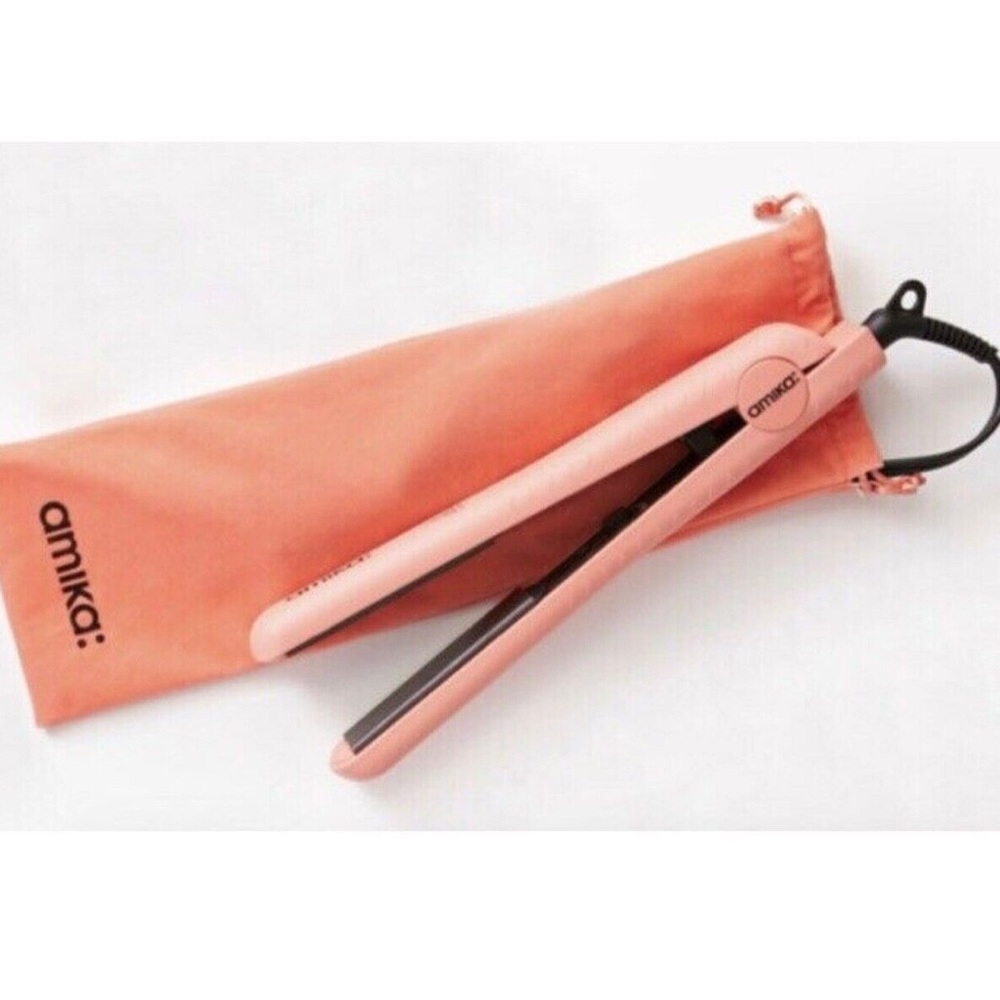 Amika Strand Perfect Ceramic Styler - Coral Pink 1.25"